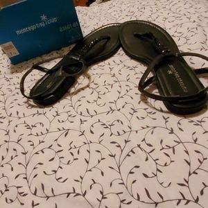 Black sandals